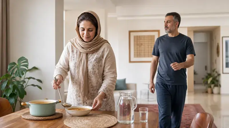 درمان فوری سردی معده در خانه؛ برای رفع سردی معده چه بخوریم؟ 2 راهکارهای کمخطر درمان فوری سردی معده در خانه با غذای سبک و پیادهروی آرام