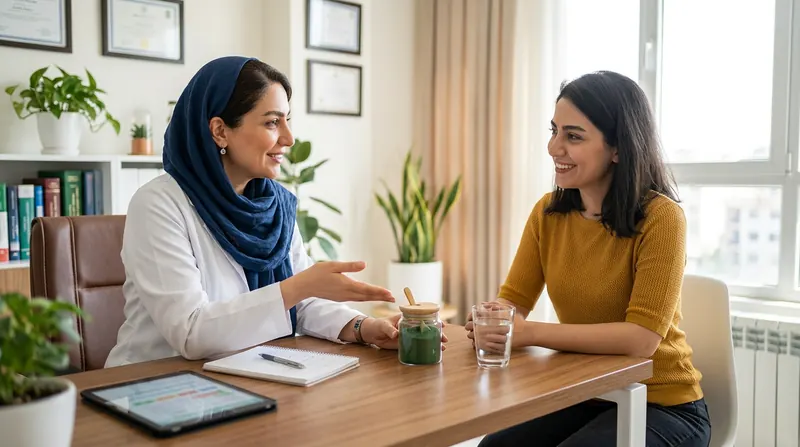 پودر جلبک اسپیرولینا برای لاغری؛ آیا واقعاً باعث کاهش وزن می شود؟ 3 مشاوره با پزشک درباره مصرف پودر جلبک اسپیرولینا برای لاغری